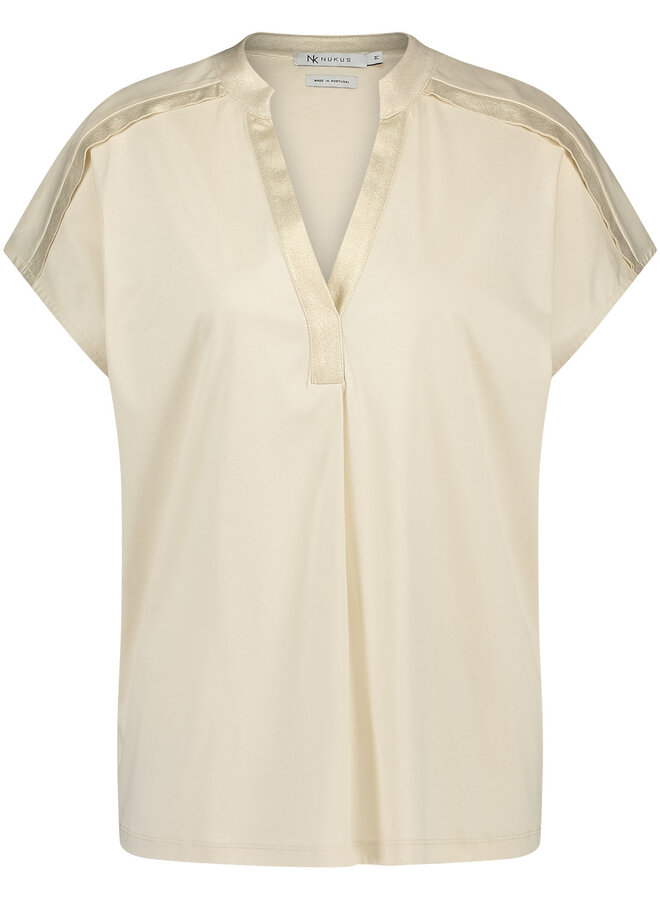 Struma Top Vneck - Ivory