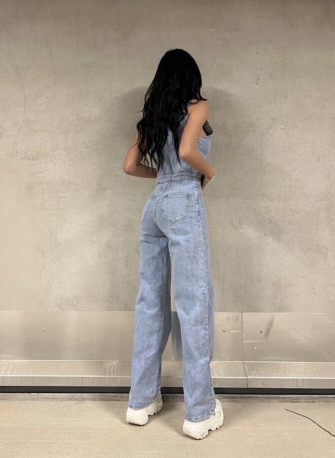 Jumpsuit RD8395-1 - Jeans Blue