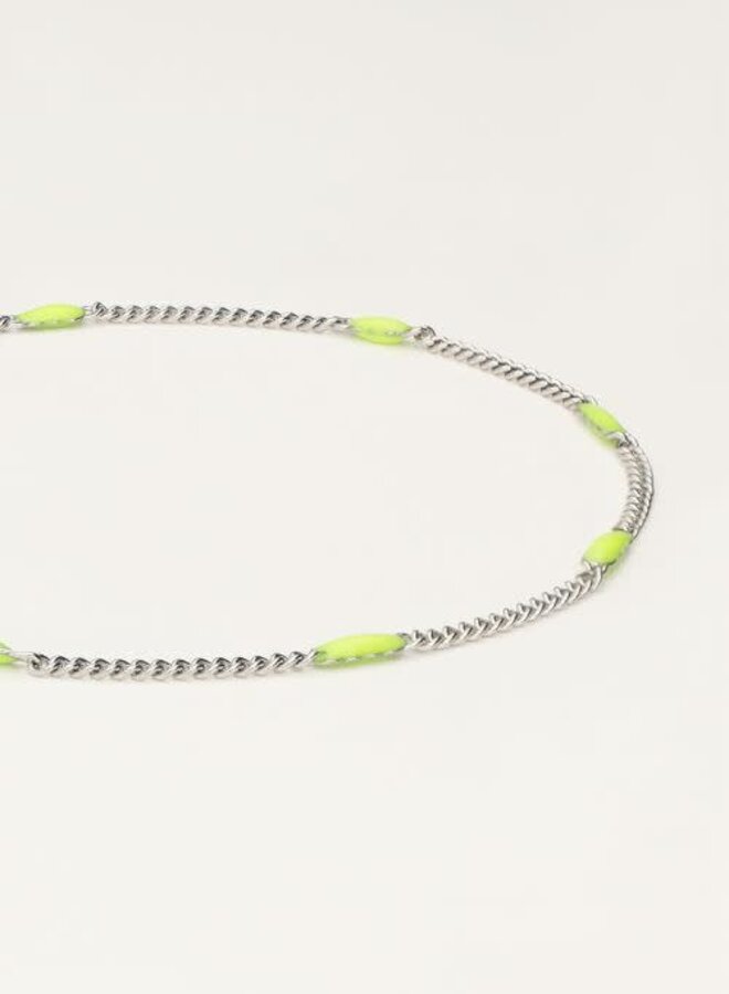 Ocean minimalistische armband lime