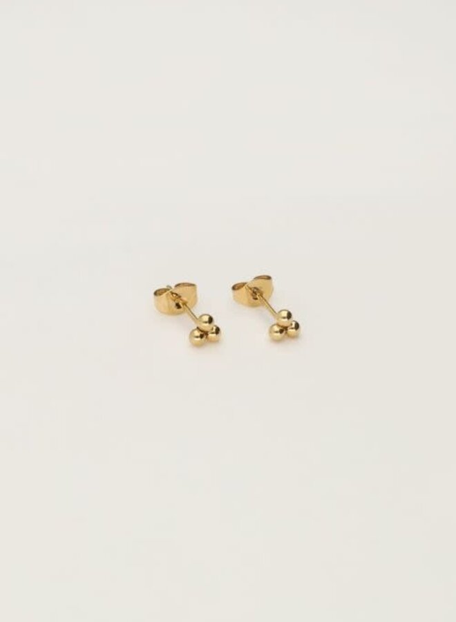 Studs met drie bolletjes