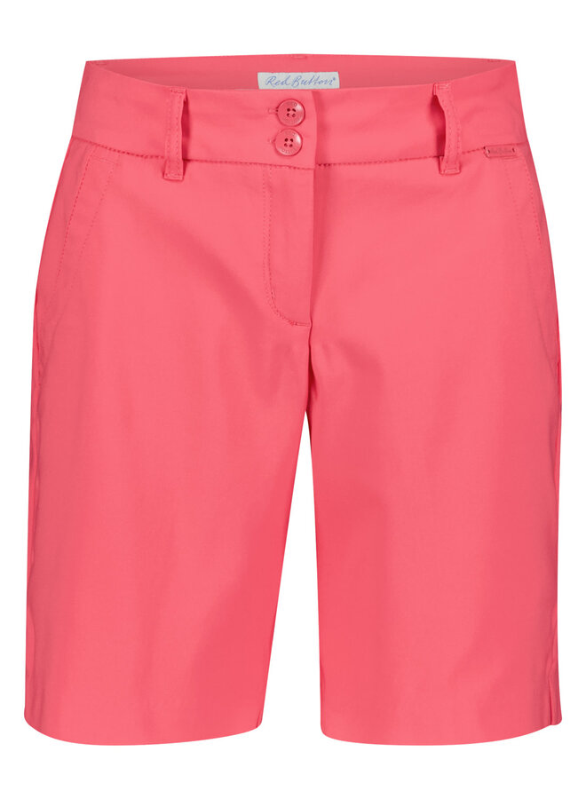 Ava short smart inseam 21 cm  - coral