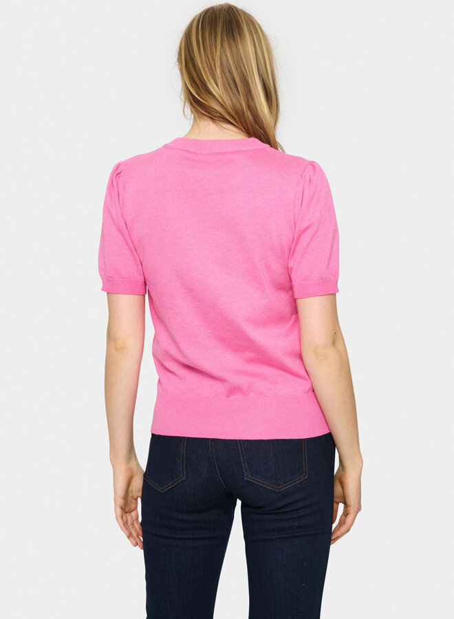 MilaSZ SS Pullover - Pink Cosmos Melange