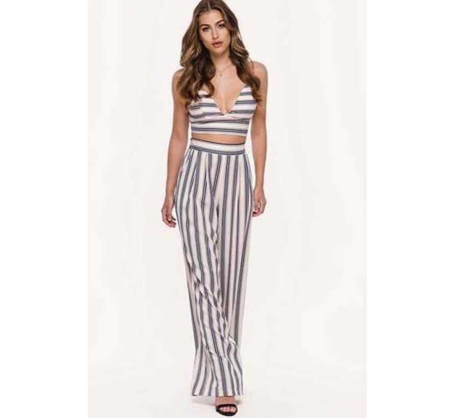 Let go of stripes - gestreepte crop top