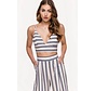 Let go of stripes - gestreepte crop top