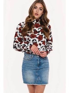 Flower power - Bloemenprint top