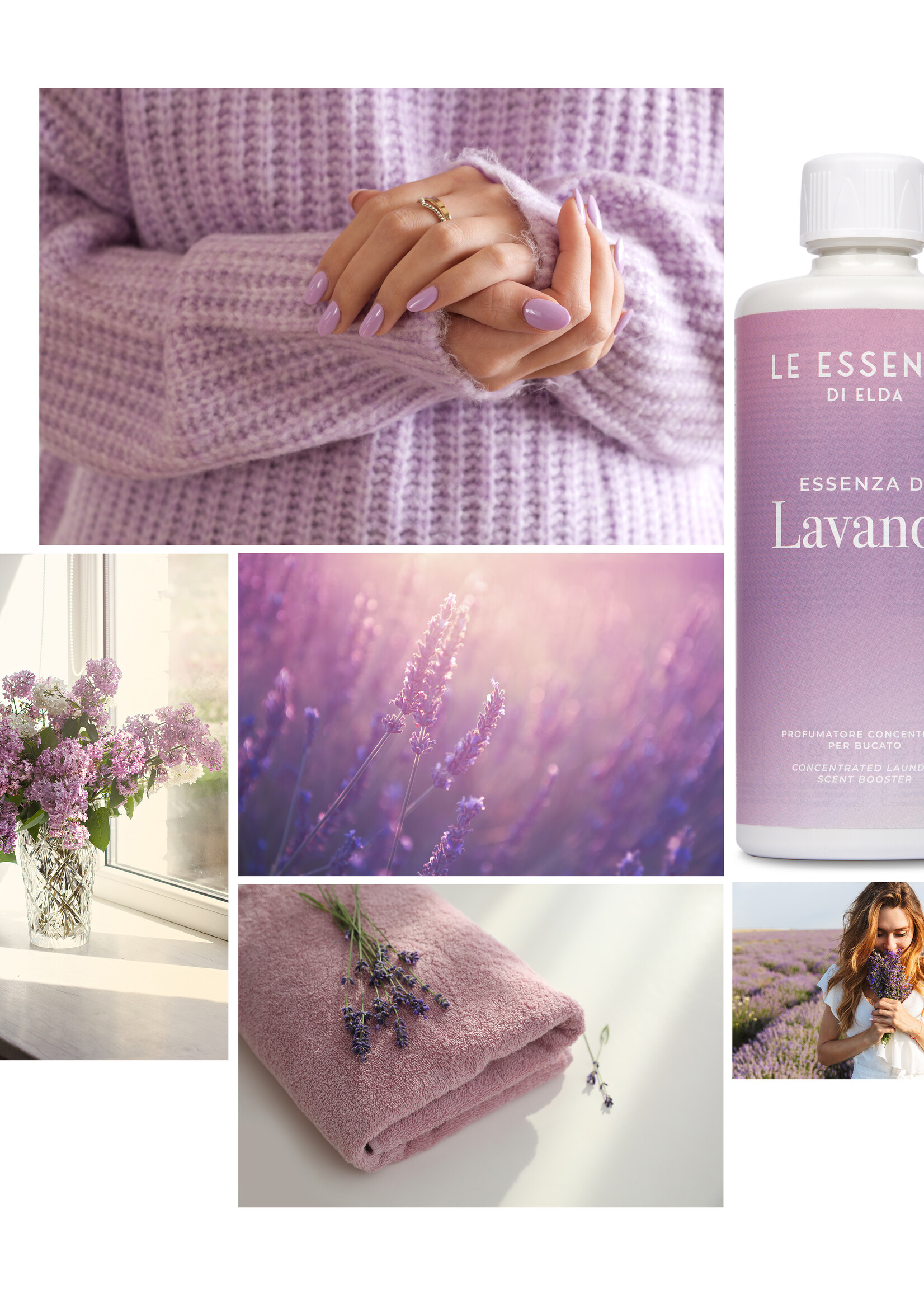 Le Essenze di Elda Wasparfum Lavanda met Lavendel geur