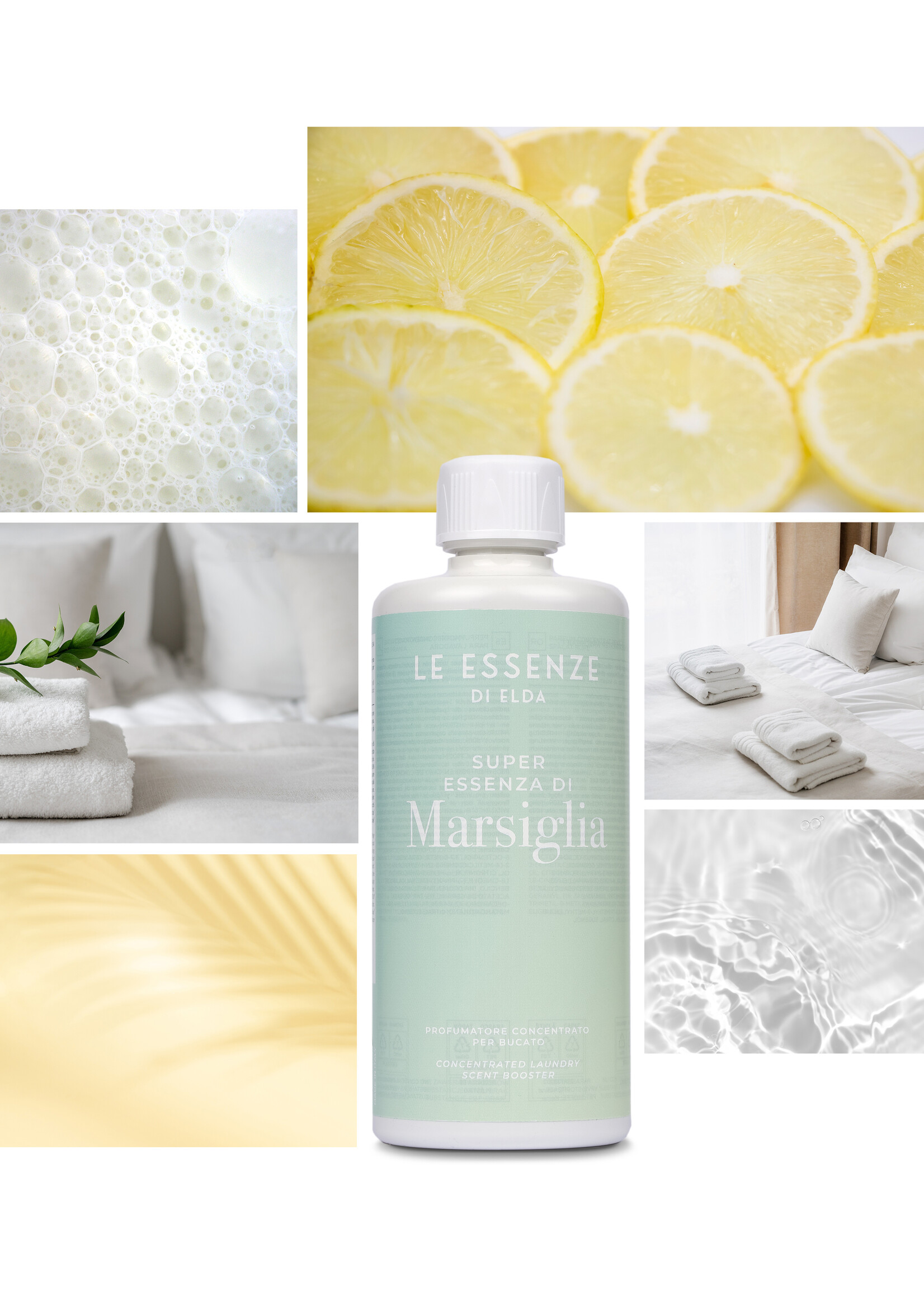 Le Essenze di Elda Wasparfum Marsiglia met Marseille Zeep geur