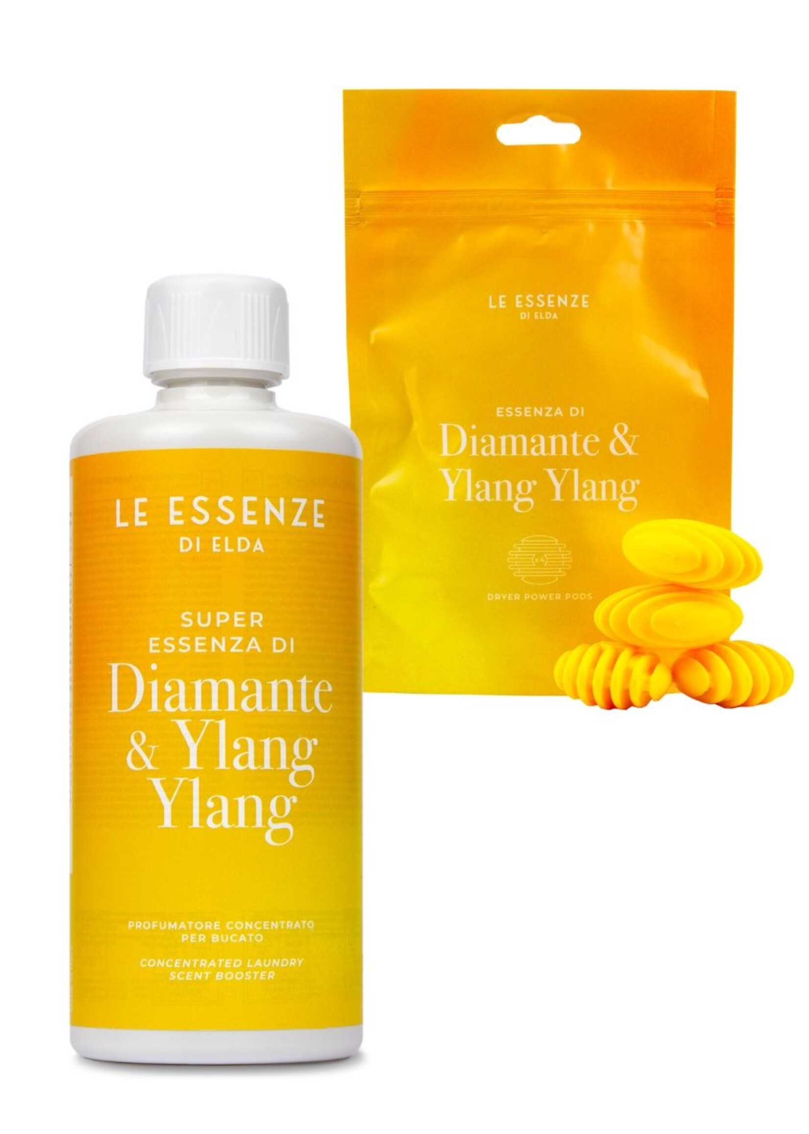 Le Essenze di Elda Geparfumeerde drogerballen + 500ml wasparfum