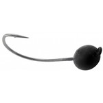 MUSTAD WACKY WEEDLES JIG HEAD MATT BLACK P/3