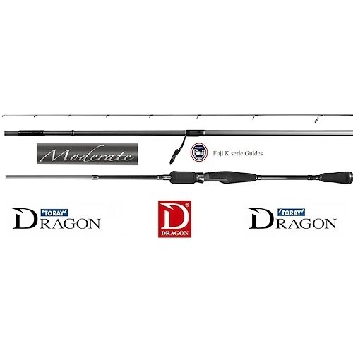 DRAGON MODERATE SPIN MEDIUM / HEAVY - FAST ACTION 2.52 M 10 - 42 GRAM