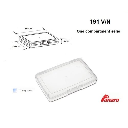 PANARO TACKLEBOX ONE COMPARTIMENT
