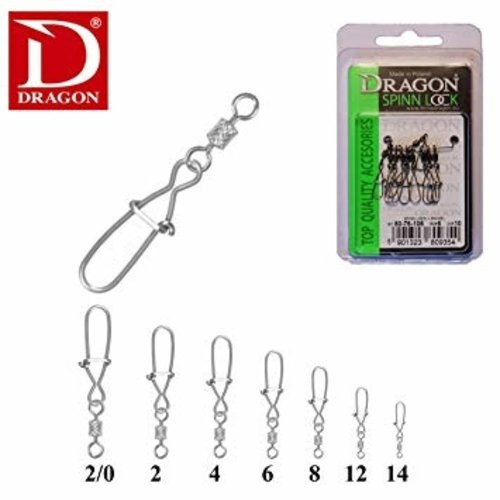 DRAGON SPINN LOCK SNAP SWIVEL