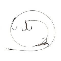 DRAGON TREBLE HOOK DEADBAIT LEADERS