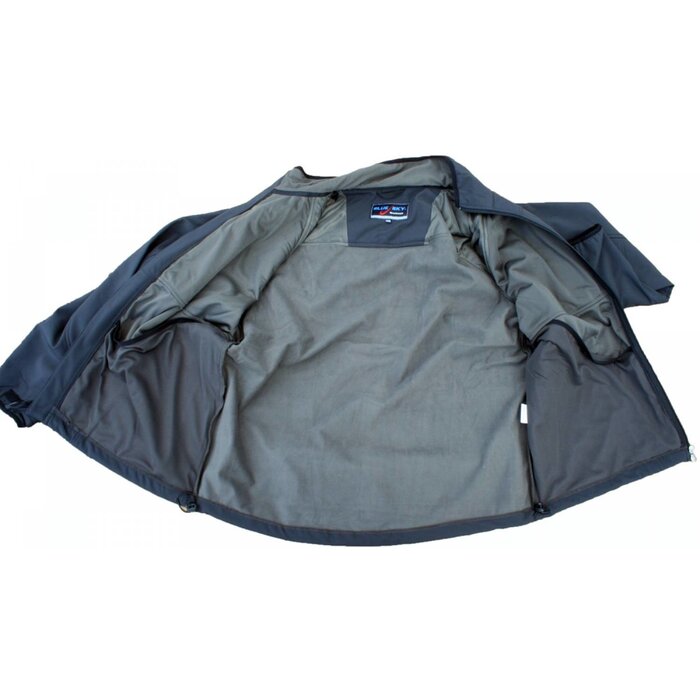 Blue Sky Softshell Jack Antraciet