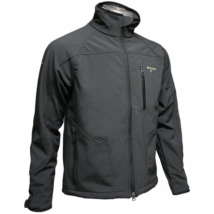 Blue Sky Softshell Jack Antraciet #XXXXL