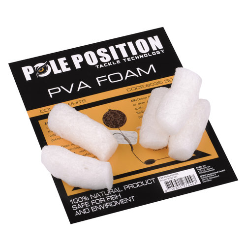 POLE POSITION SOLUBLE FOAM CHIPS WHITE