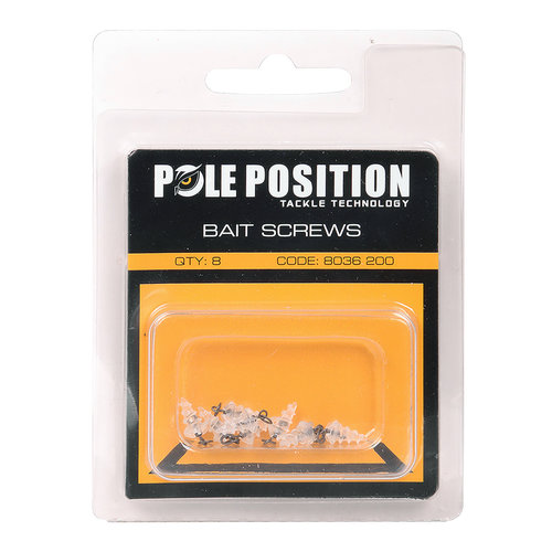 POLE POSITION BAIT SCREWS P/8