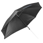 CRESTA FLAT SIDE UMBRELLA BLACK 250 CM