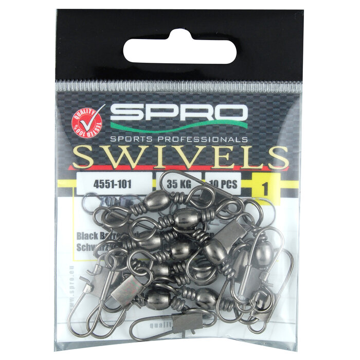 Spro Barrel Swivel + Interlock Snap P/10 #20