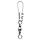 Barrel Swivel + Interlock Snap P/10 #20