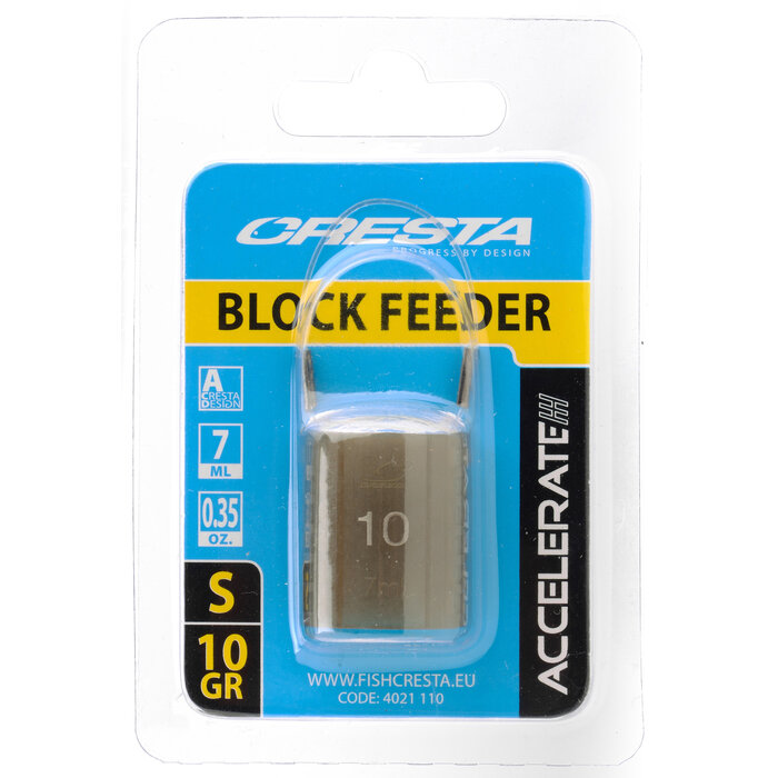 Cresta Accelerate Block Feeder Small 10 GRAM