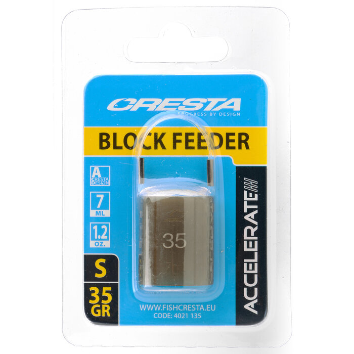 Cresta Accelerate Block Feeder Small 10 GRAM