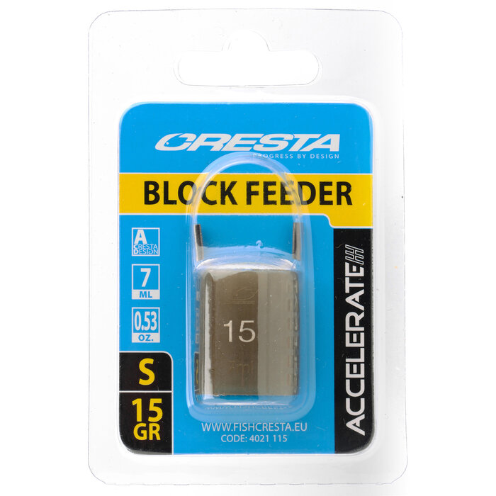 Cresta Accelerate Block Feeder Small 10 GRAM