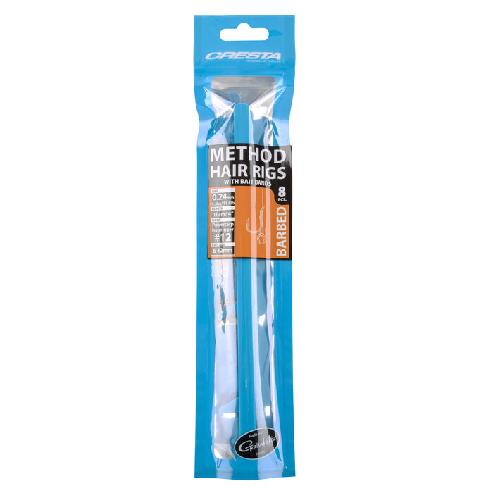 Cresta Method Hair Rigs + Band Barbed