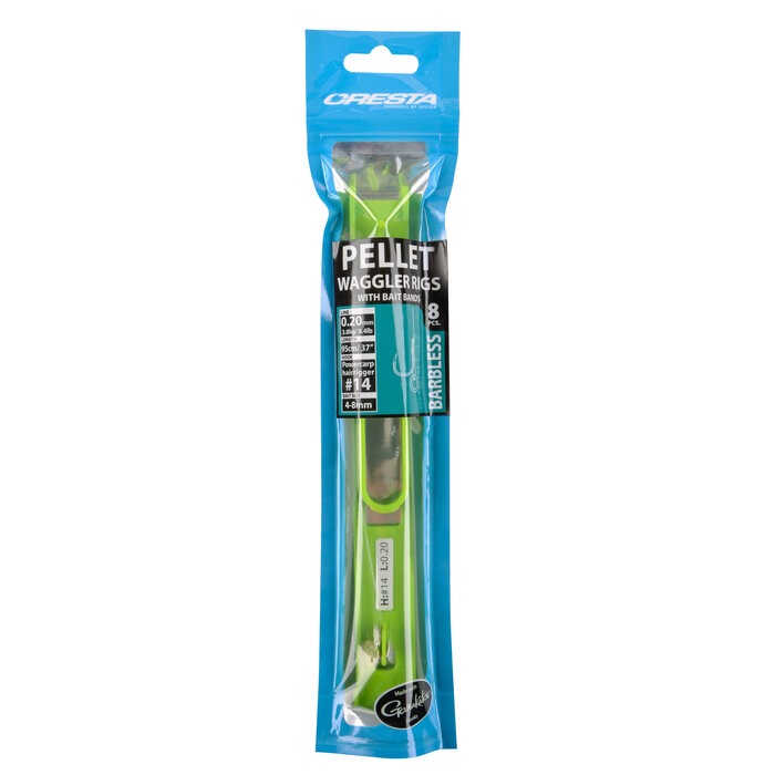 Cresta Pelletwaggler Rigs + Band Barbless