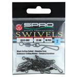 SPRO ROLLING SWIVEL+ HANGING SNAP P/10