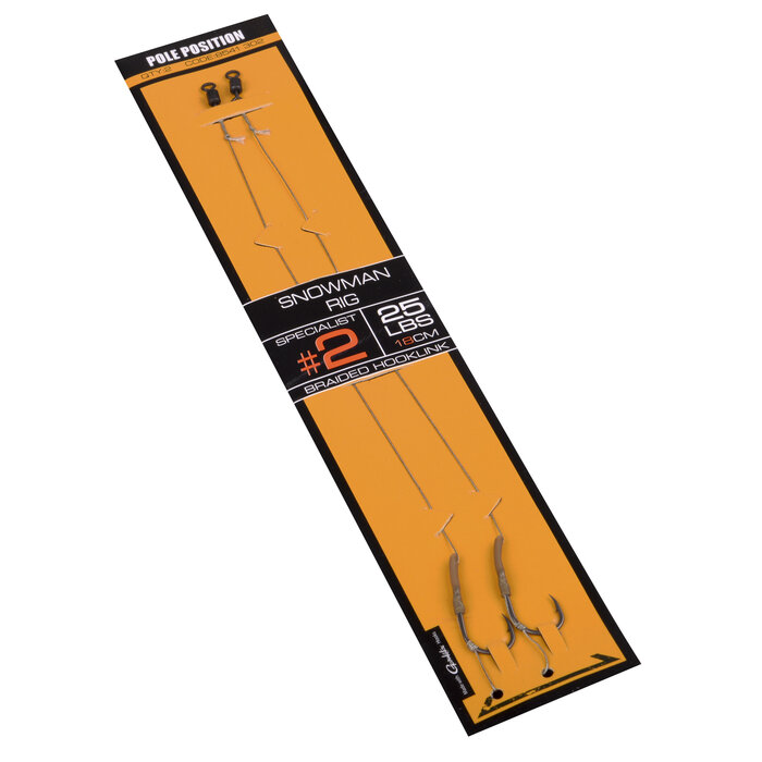 Pole Position Snowman Rig 18 Cm 25 Lbs P/2 #08
