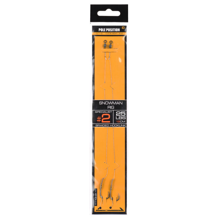 Pole Position Snowman Rig 18 Cm 25 Lbs P/2