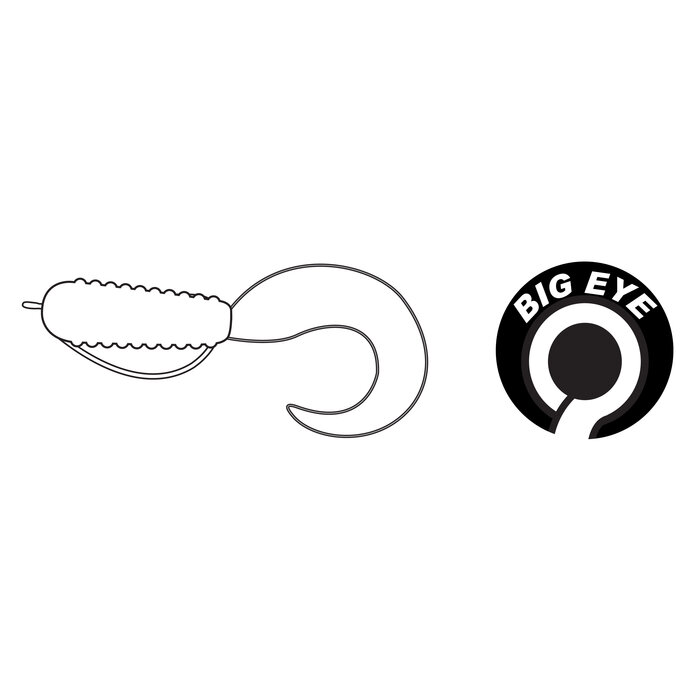 Gamakatsu Worm 325 Micro Game P/8