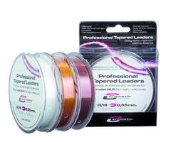 Cinnetic Professional Tapered Leaders Clear 10 X 15 Mtr