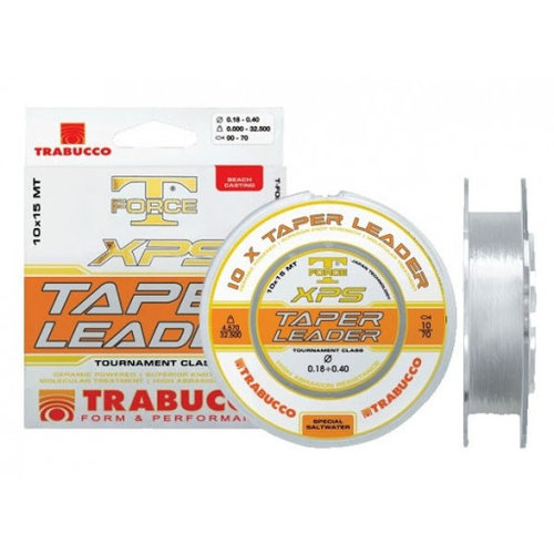 TRABUCCO T FORCE XPS TAPER LEADER 10 x 15 M
