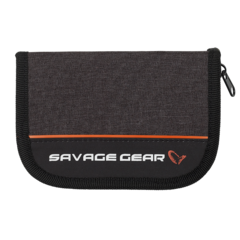 SAVAGE GEAR ZIPPER WALLET 1 HOLDS 12 & FOAM 17 X 11 CM