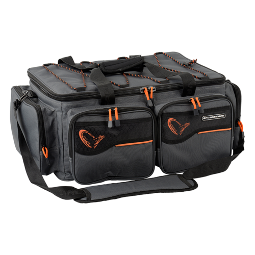 SAVAGE GEAR SYSTEM BOX BAG #XL 3 BOXES + WATERPROOF COVER 25 X 67 X 46 CM