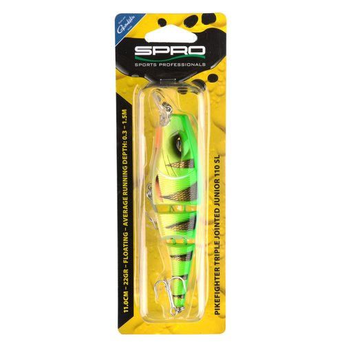 SPRO PIKEFIGHTER TRIPLE JOINTED SL JUNIOR 11 CM 22 GRAM