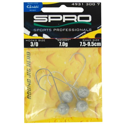 SPRO ROUND JIGHEAD - JIG 22 #2/0 -