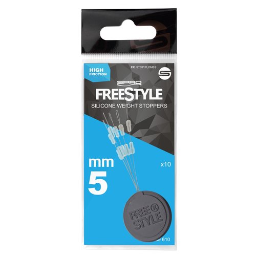 FREESTYLE SILICONE WEIGHT STOPPERS P/10