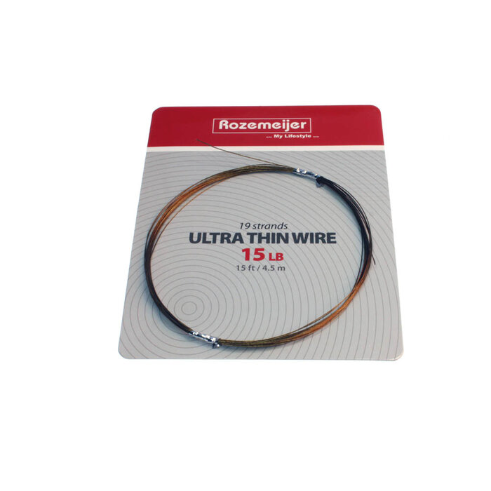 Rozemeijer Ultra Thin Wire 1X19 - 15 Ft 4.5 Mtr 15 Lb