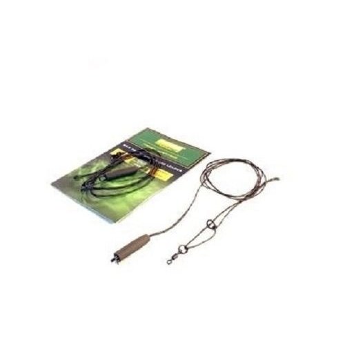 PB SILK RAY HIT & RUN CHOD LEADER 90 CM WEED P/2