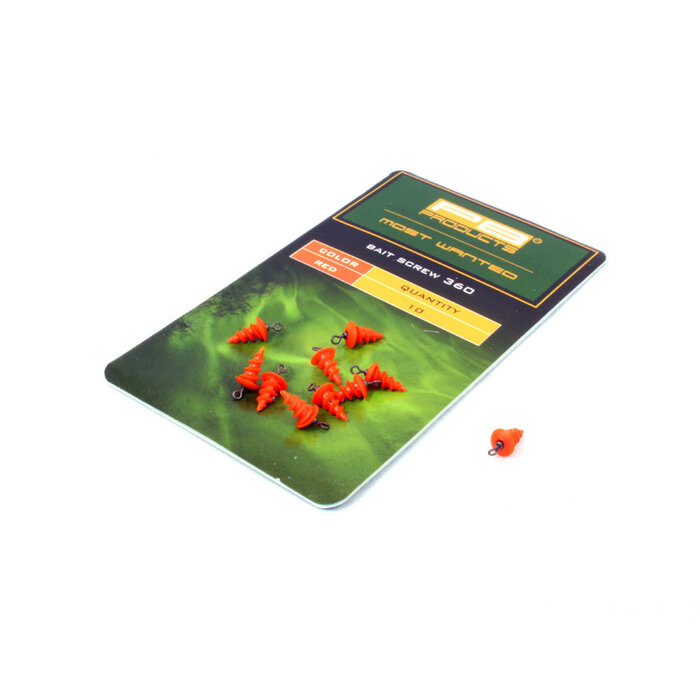 PB Bait Screw 360 P/10 RED