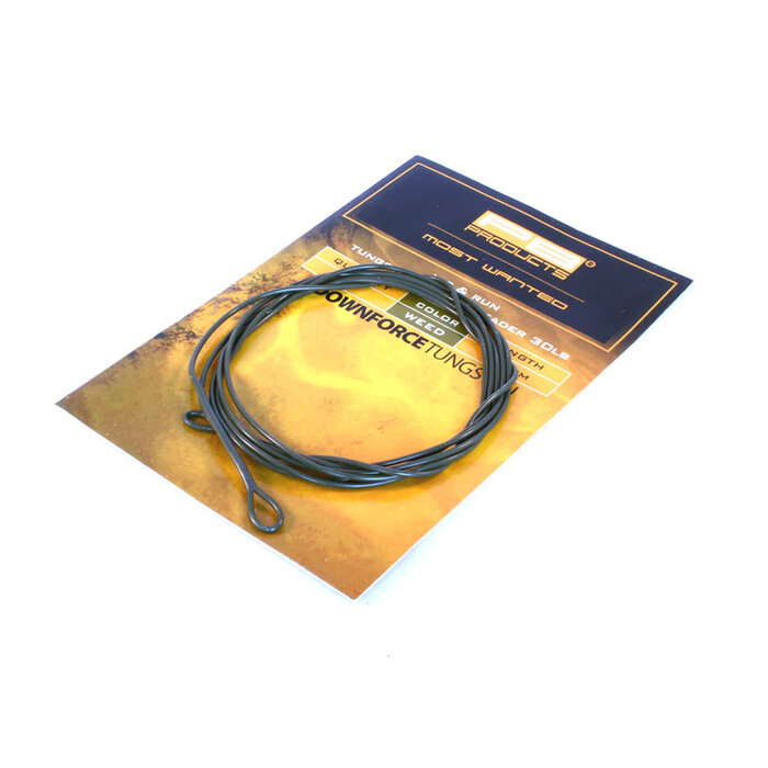 PB DOWNFORCE TUNGSTEN LOADED LEADER WEED 100 MTR