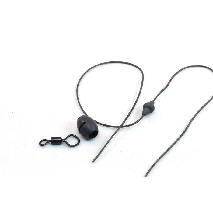 PB Downforce Tungsten Naked Chod Bead 0.75 Gram & Ring Swivel Size 11 P/3