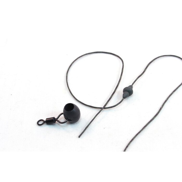 PB Downforce Tungsten Sliding Naked Chod Bead 0.75 Gram & Ring Swivel Size 11 P/3
