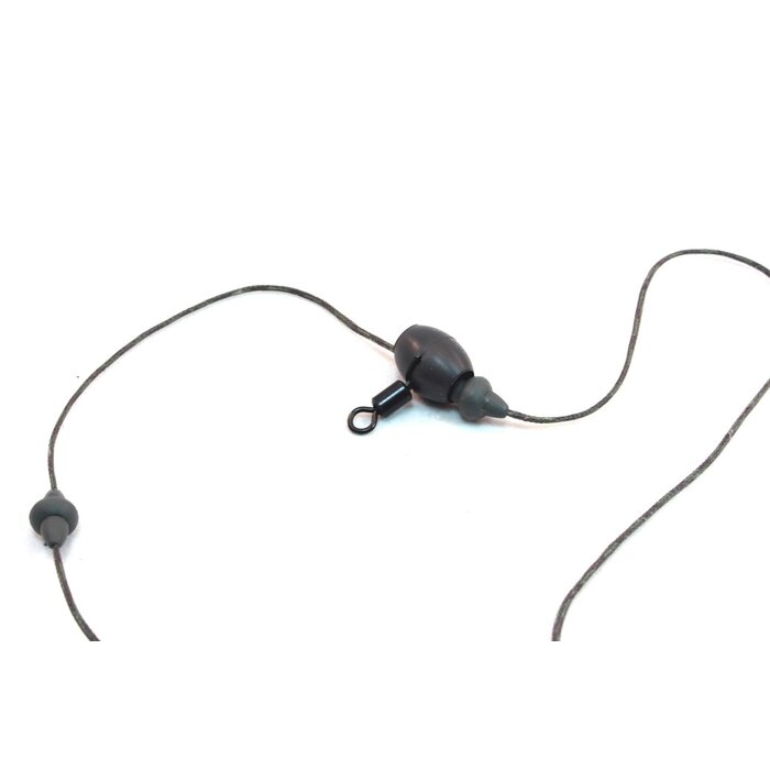 PB Downforce Tungsten Sliding Naked Chod Bead 0.75 Gram & Ring Swivel Size 11 P/3