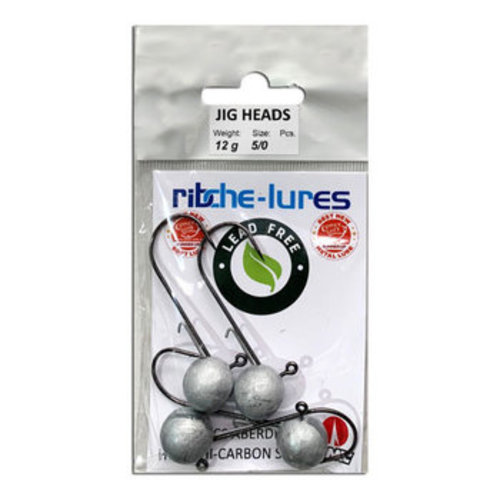 RIBCHE-LURES METAL JIGHEAD P/4