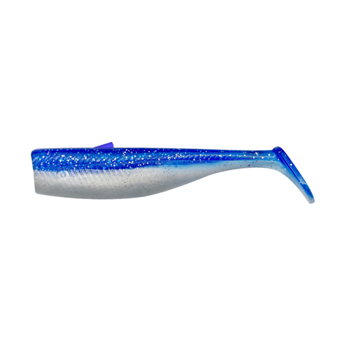 Savage Gear Savage Minnow Weedless Tail 100 - 10 Cm 10 Gram P/5 Blue Pearl Silver