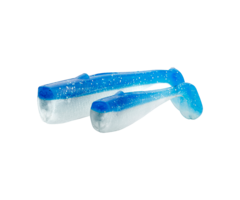 Savage Gear Savage Minnow Weedless Tail 80 - 8 Cm 6 Gram P/5 Blue Pearl Silver